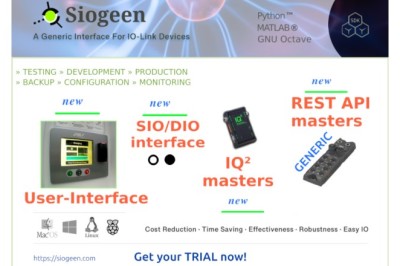 UI, SIO/DIO interfaces, IQ² and REST API masters